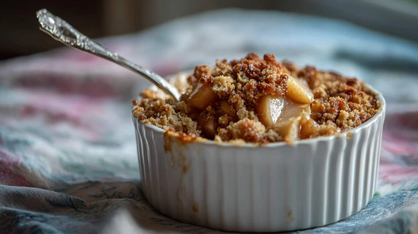 Ginger Pear Crumble